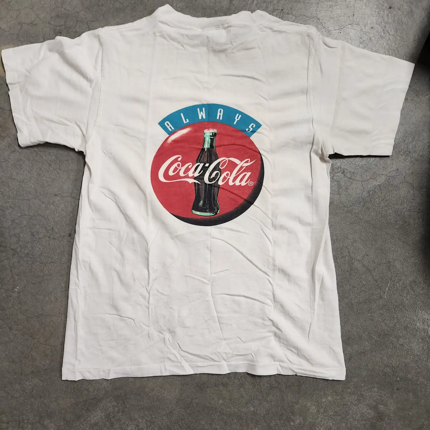 90s coke promo made in usa tee