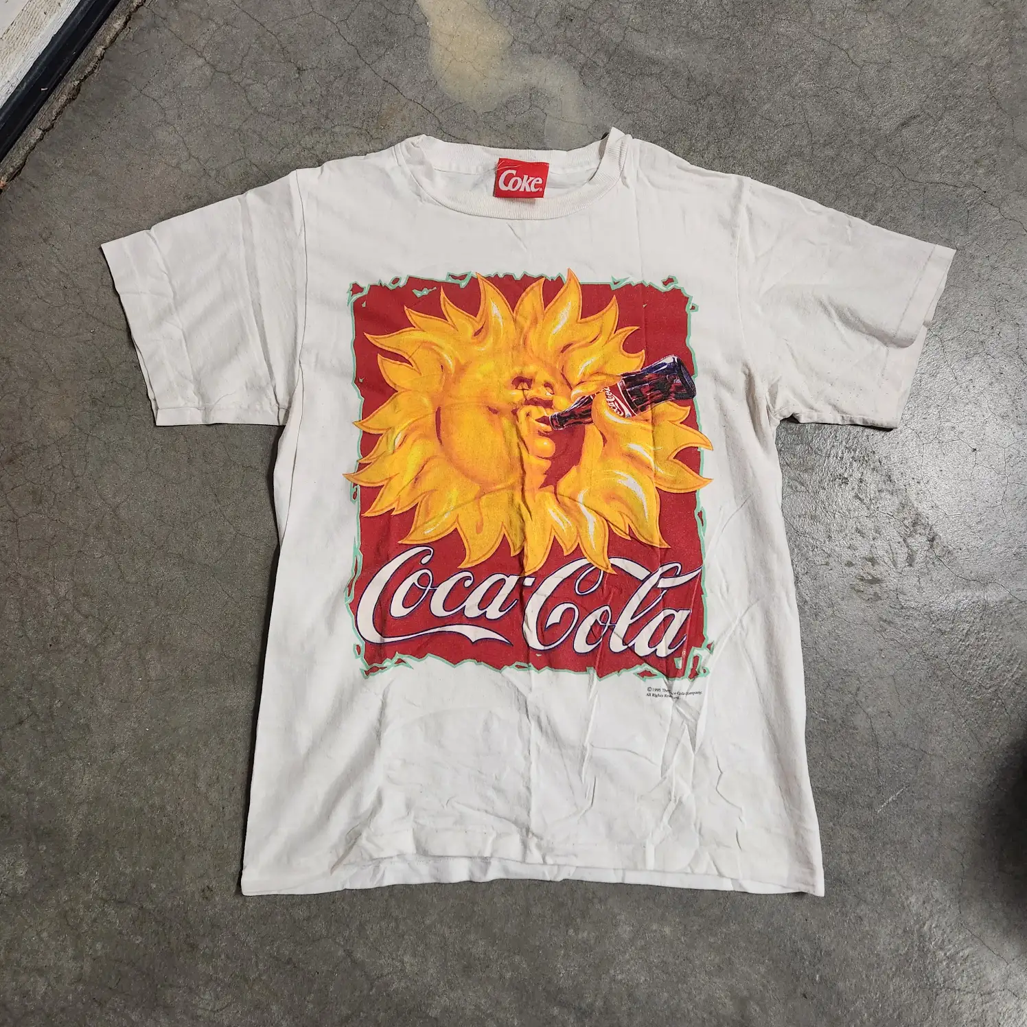 90s coke promo made in usa tee