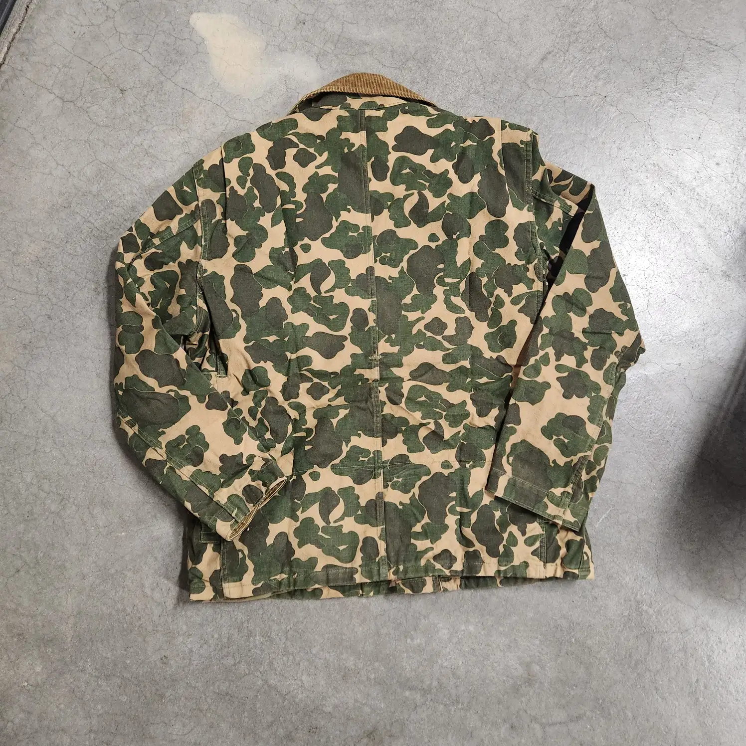 Vintage Bobcat Brand Camo Hunting Jacket