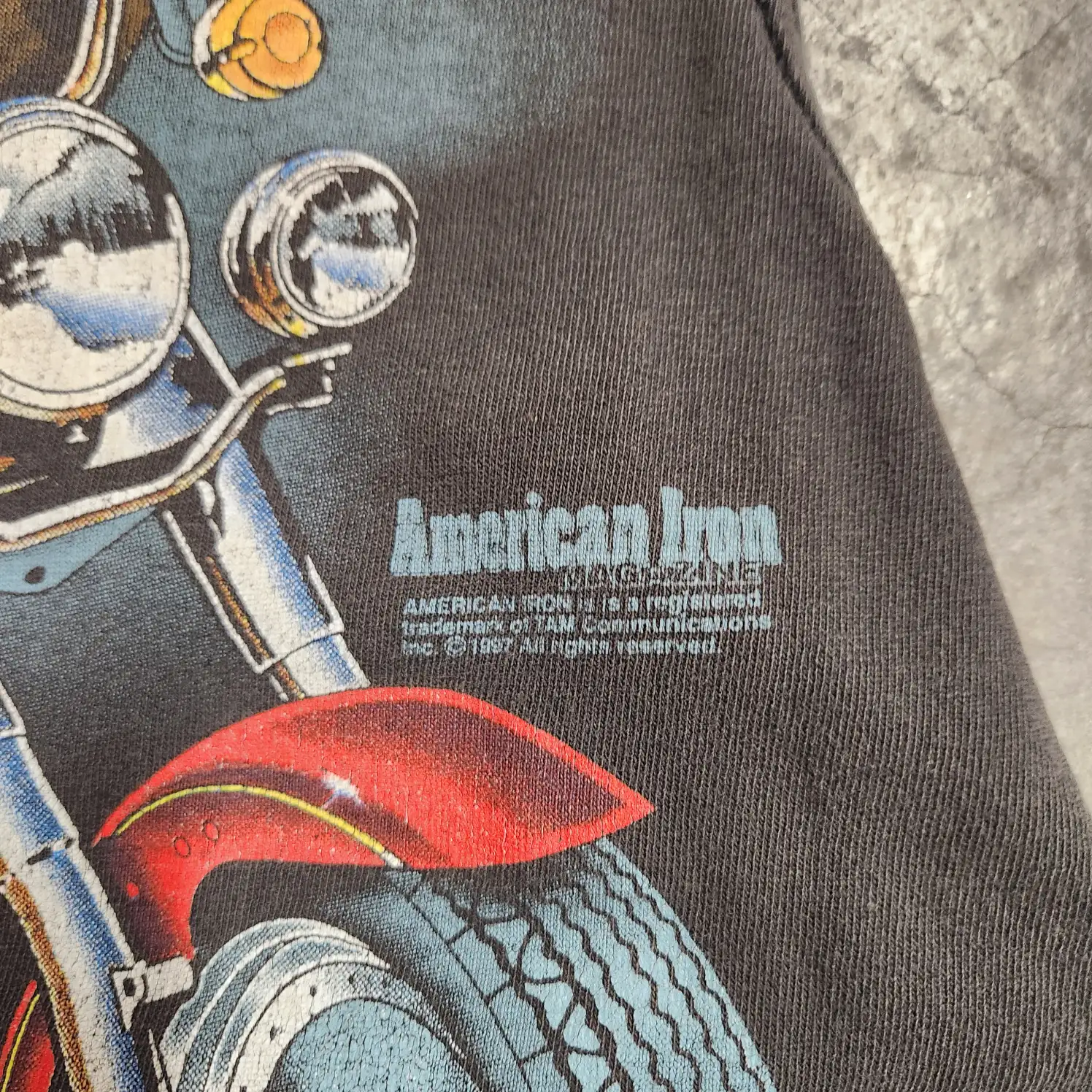 97 American Iron "Flying Free" Graphic Muscle Tank