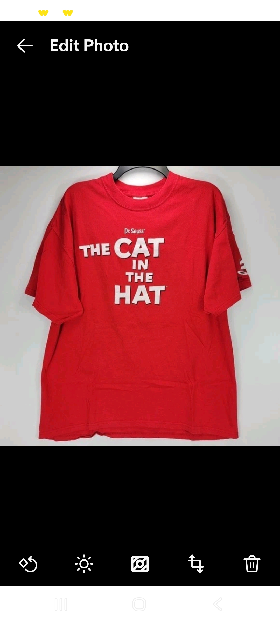 Mens XL Cat In The Hat Mike Myers Vintage Y2K Comedy Movie Promo Shirt Rare Red