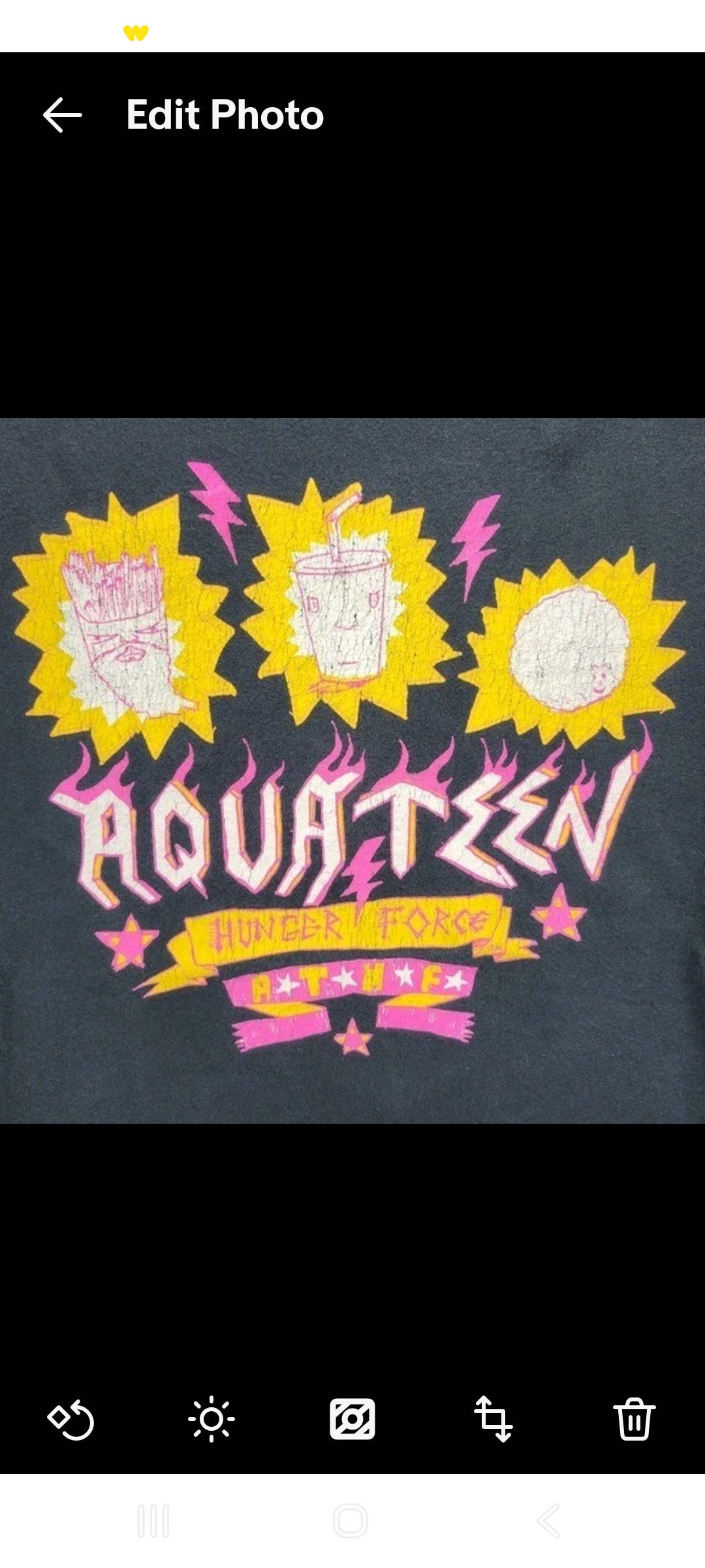 Mens Large Aqua Teen Hunger Force Adult Swim Cartoon Network Vintage Y2K TV Shirt