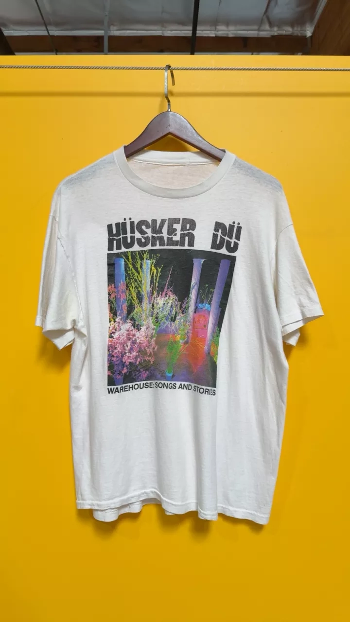Vintage Husker Du Warehouse Songs and Stories T-Shirt