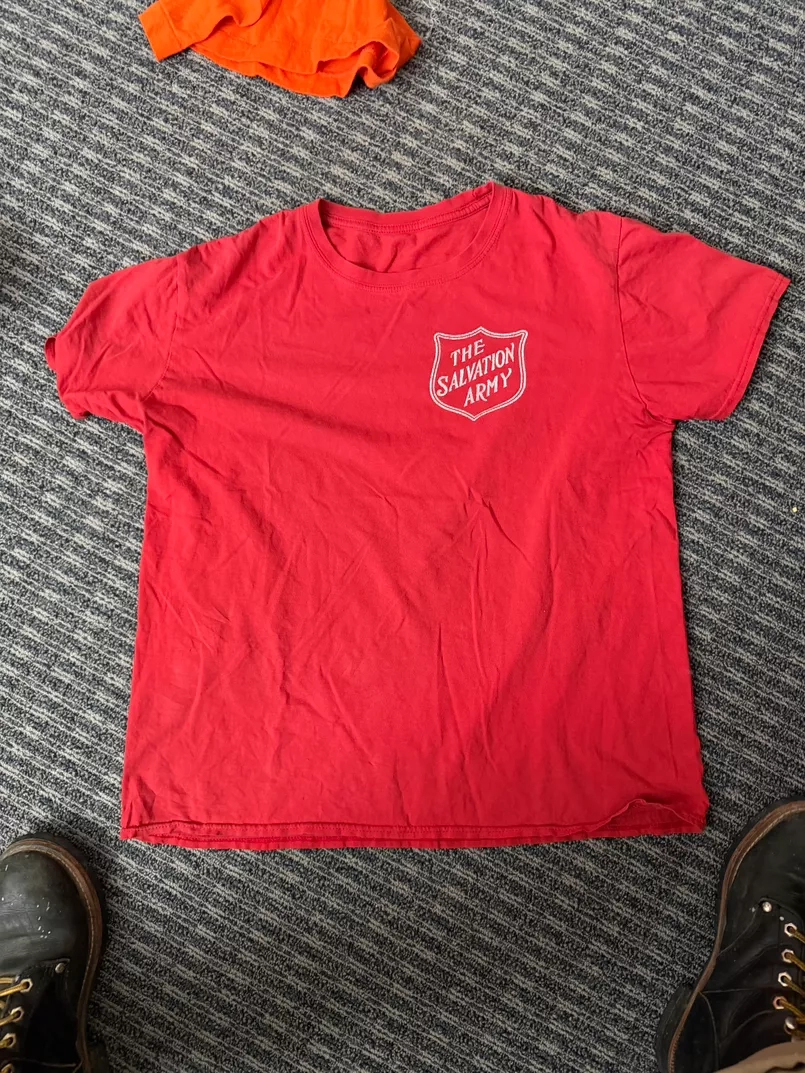 90’s The Salvation Army Red Graphic T-Shirt