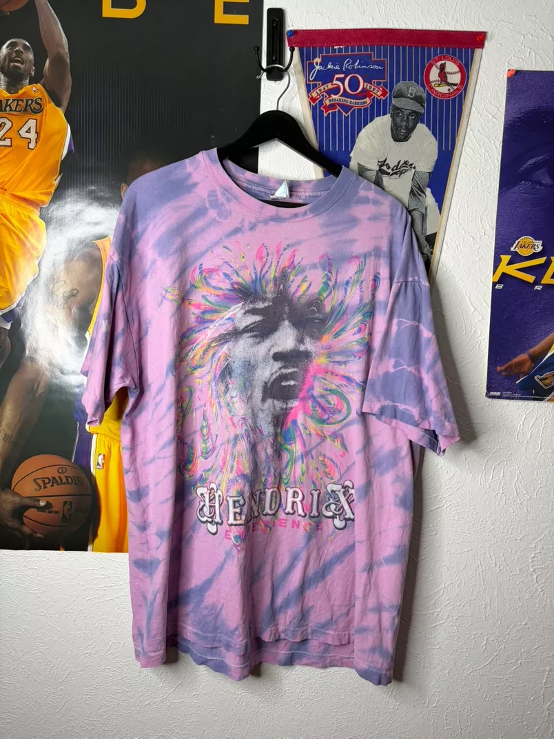 Jimi Hendrix Tie-Dye Band T-Shirt