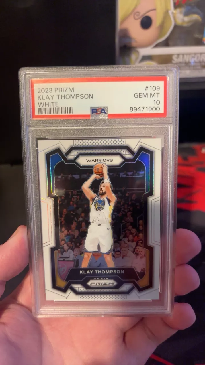 2023 Prizm Klay Thompson Basketball Card - Gem Mint 10