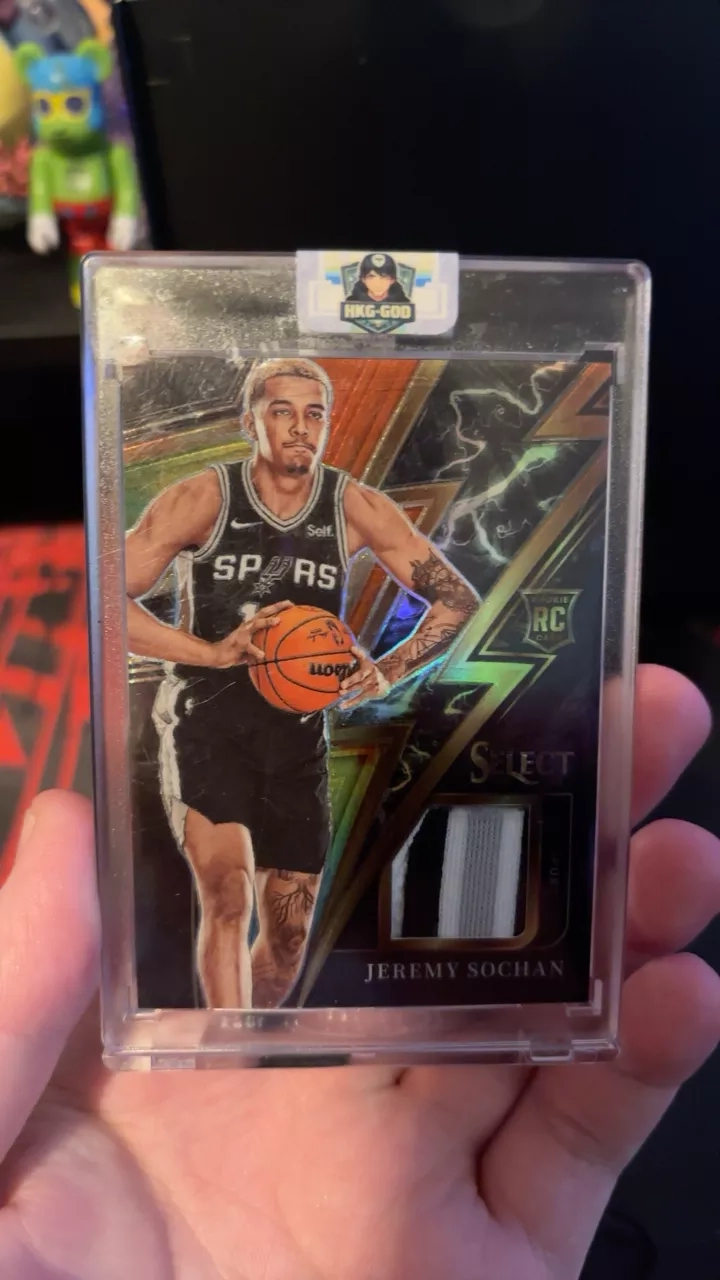 2022-23 Select Jeremy Sochan 25/25 RC Patch Basketball Card