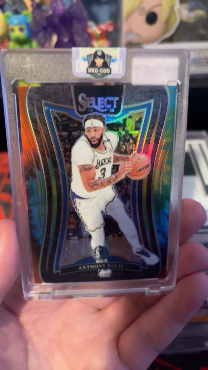 Anthony Davis color blast 07/25 2020-21 Select
