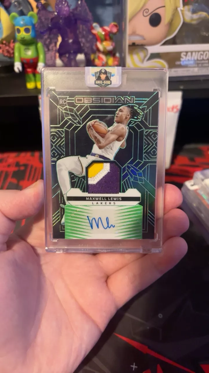 2023 Obsidian Maxwell Lewis 21/25 Rookie Autograph