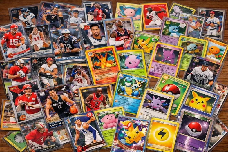 You picked out singles-sports-Pokemon-other tcgs