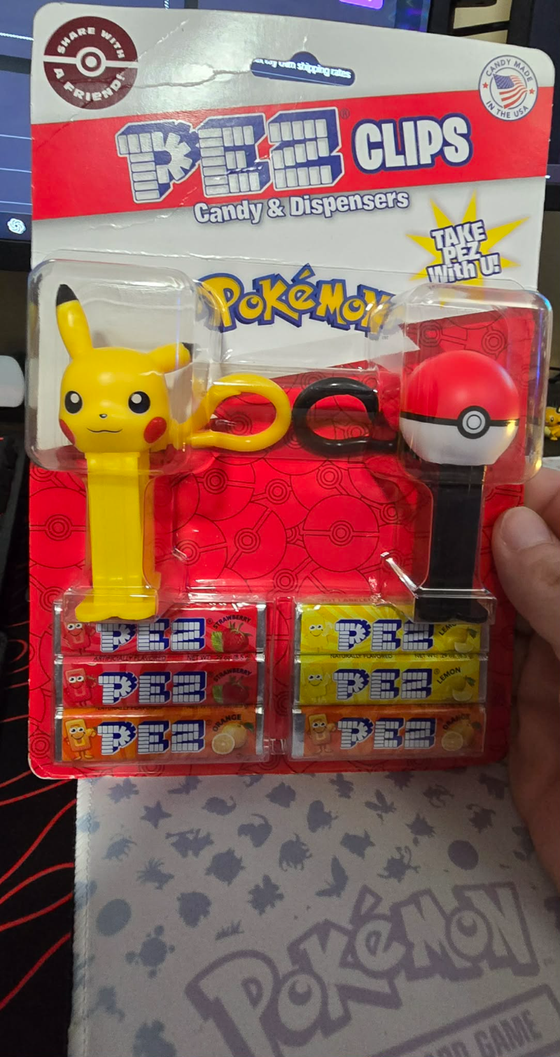 Pokemon Pez Set