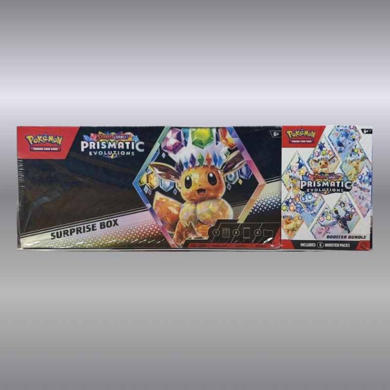 Prismatic Evolutions Booster Bundle + Surprise Box Bundle (Sam's Club)