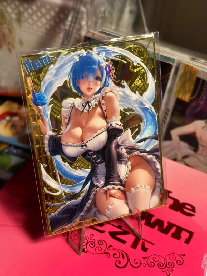 Rem Anime Trading Card