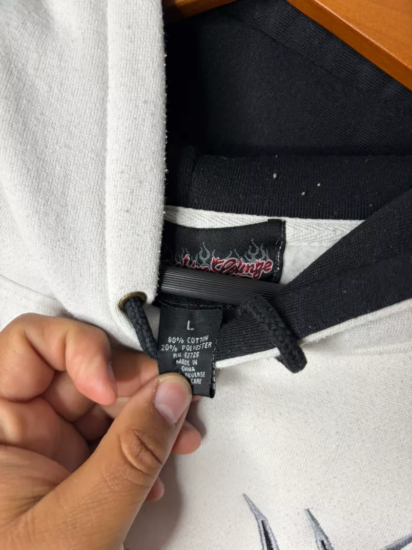 Tribal Flame Graphic Hoodie