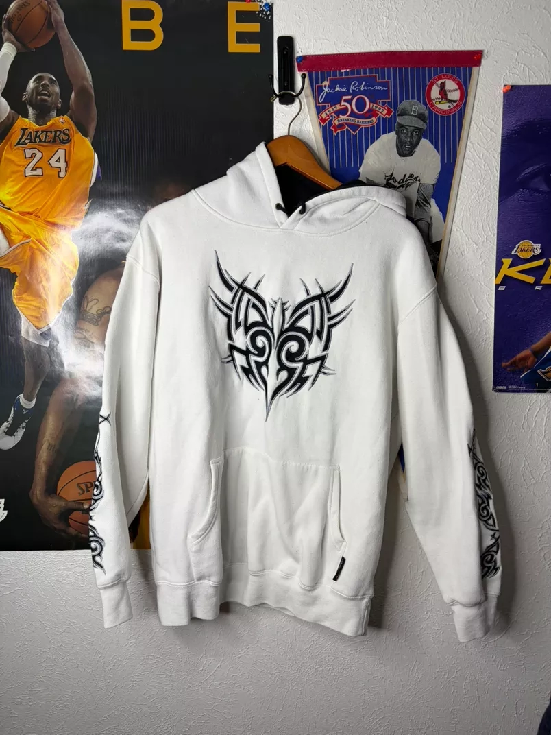 Tribal Flame Graphic Hoodie