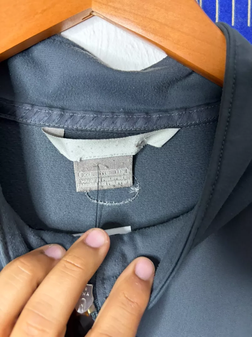 Nike Men's Charcoal Gray Full-Zip Track Jacket