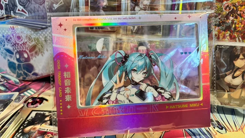 Hatsune Miku Transparent Card