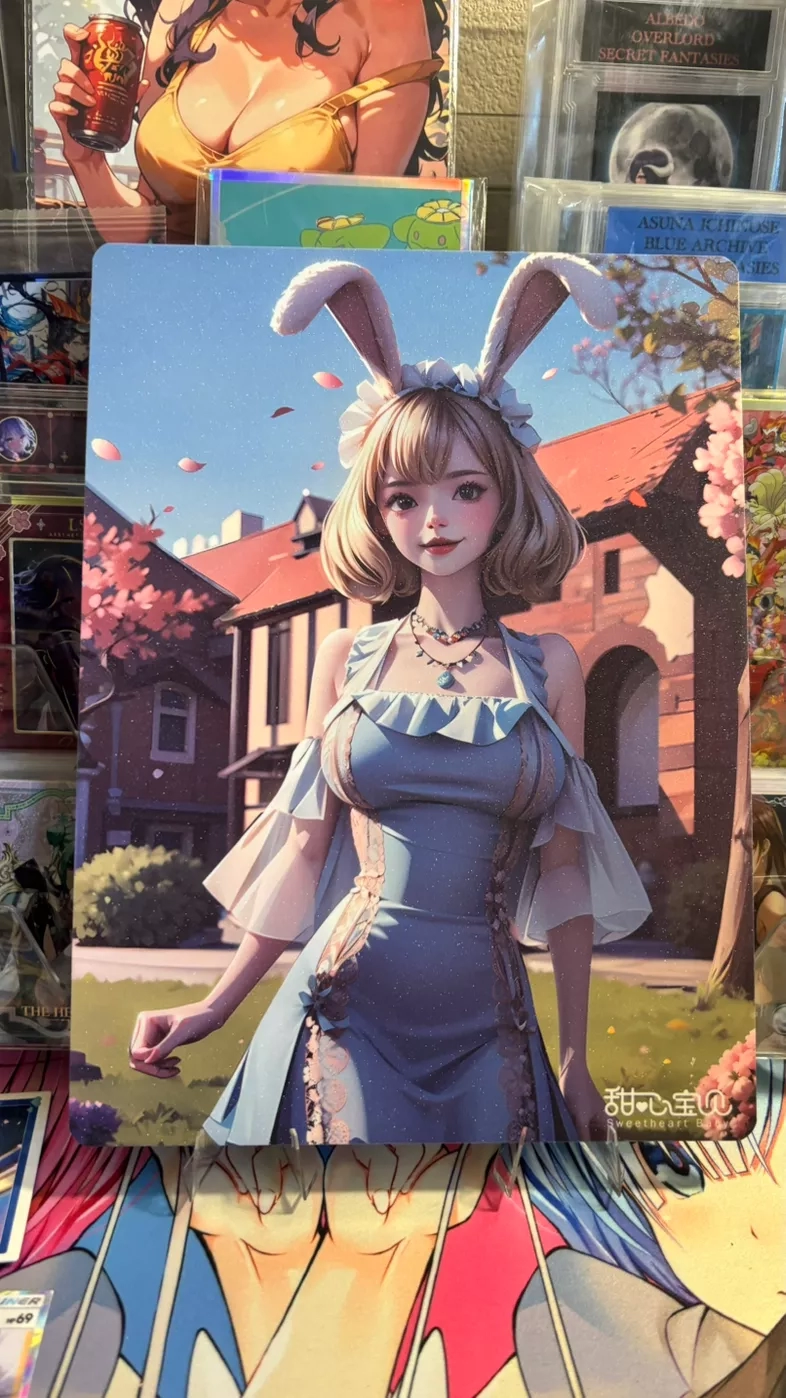 Enchanting Bunny Girl Anime Waifu Board