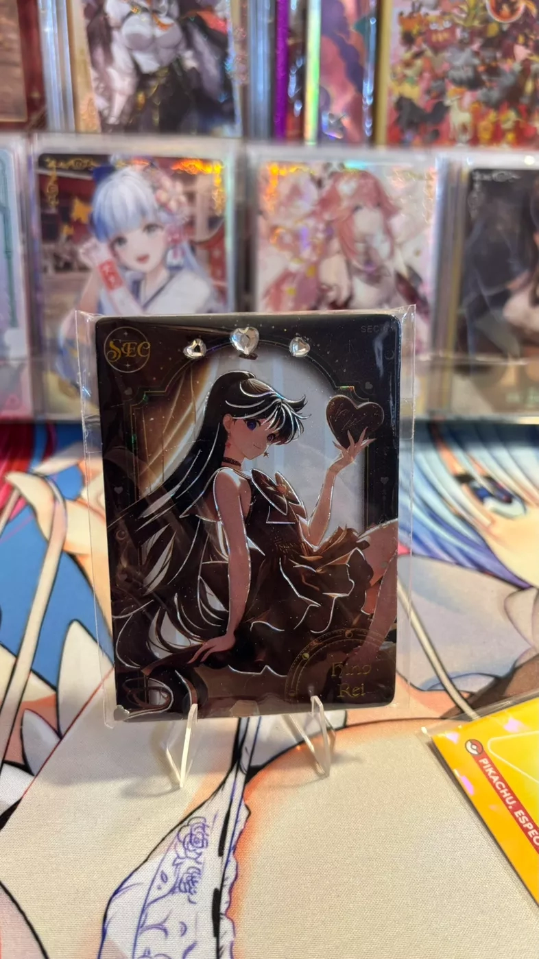 Elegant Rei Trading Card Diamond Waifu RARE CARD!