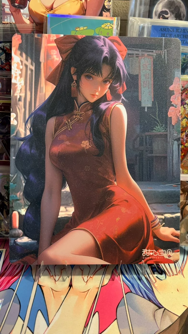 Anime Girl Cheongsam Collectible Waifu Board