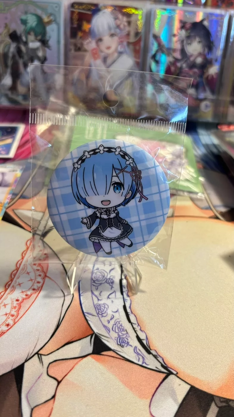 Chibi Rem Character Badge/Button