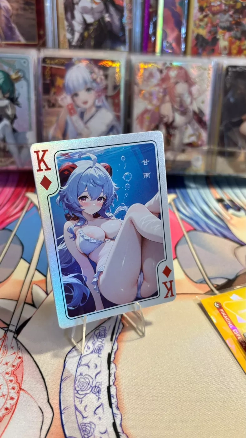 Ganyu King of Diamonds Collectible Card