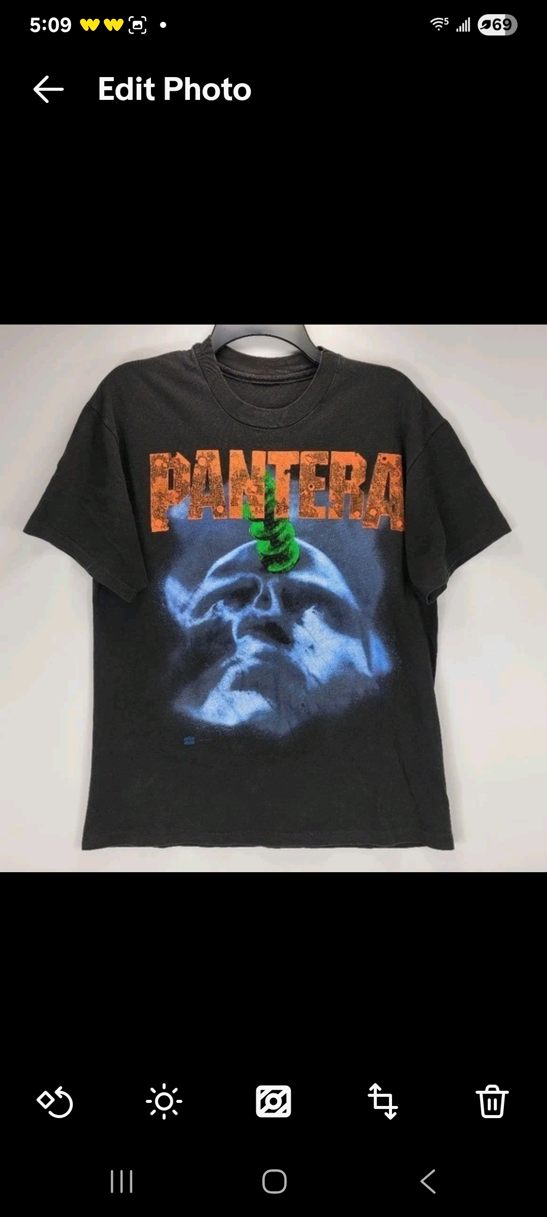 Mens Medium Pantera Far Beyond Driven 1994 World Tour Vintage Music Band Shirt