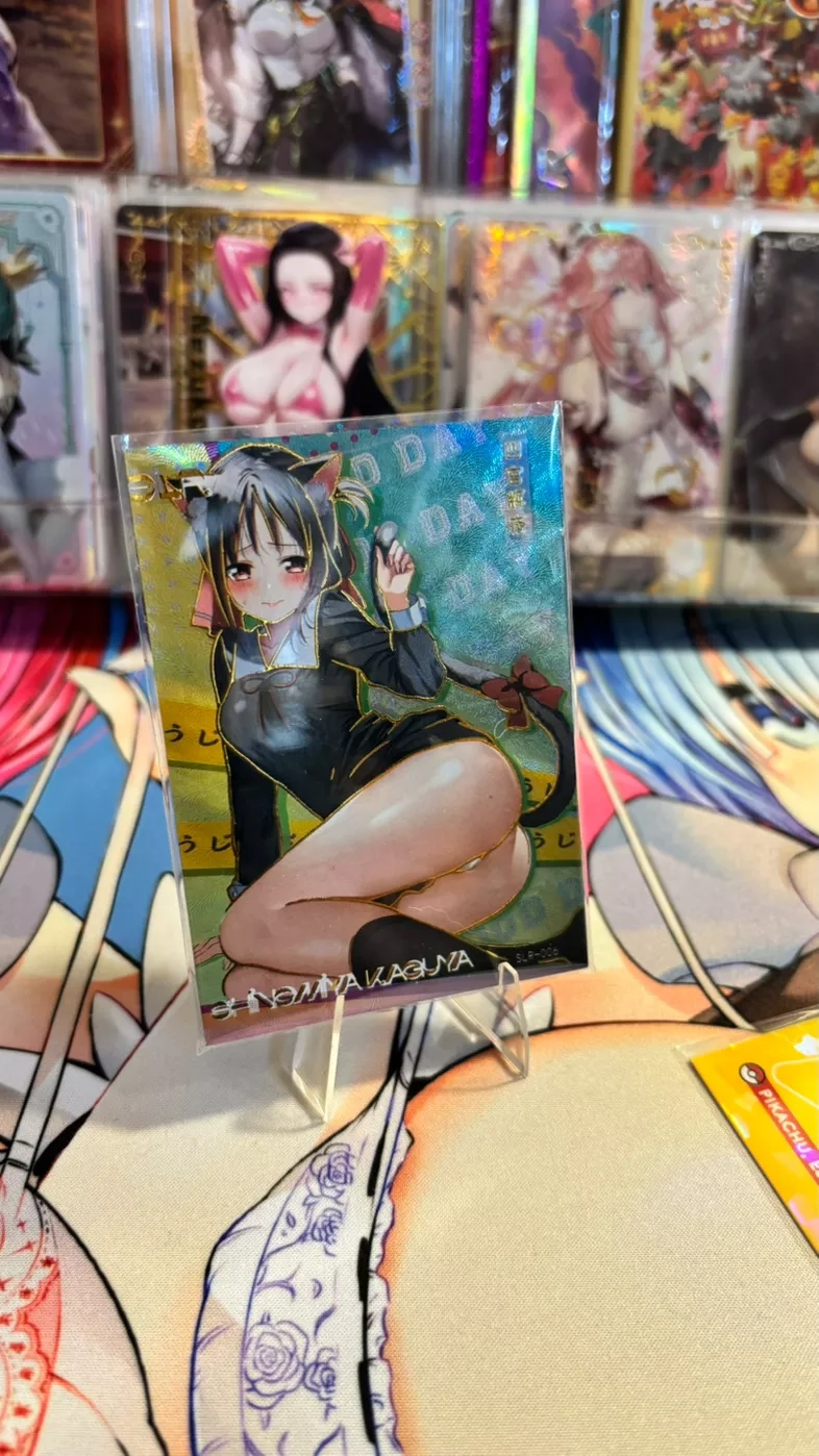 Kaguya Shinomiya Cat Ear Anime Trading Card SLR-006 Senpai GHS5 Box Hit