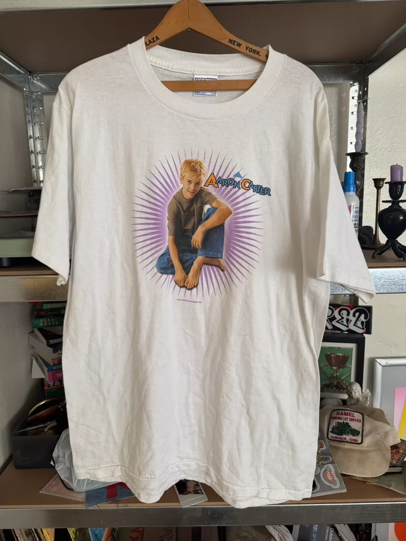 2001 Vintage Aaron Carter Graphic T-Shirt