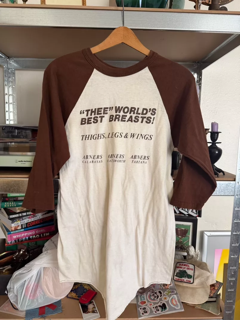 Vintage 70s Abners "Thee" World's Best Breasts T-Shirt