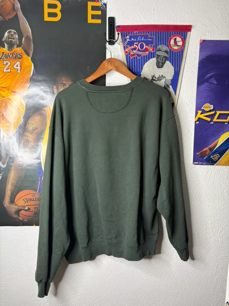 Vintage Green Crewneck Sweatshirt