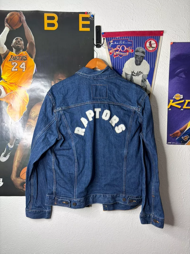 Toronto Raptors Vintage Denim Jacket