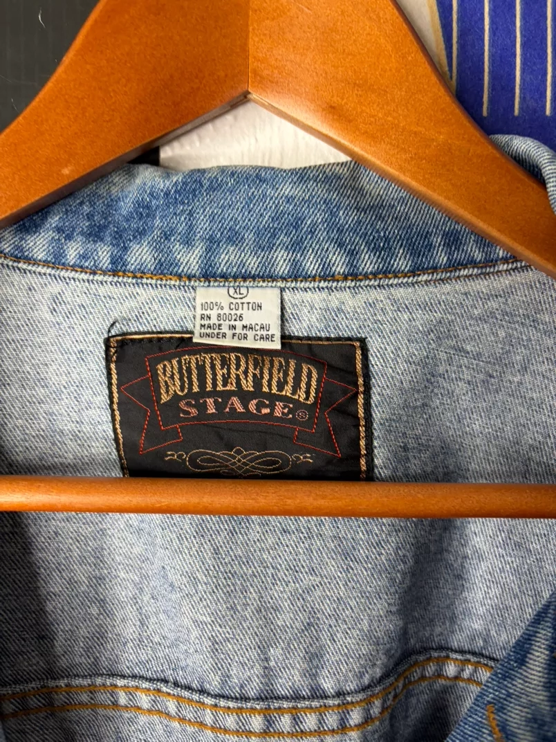 Classic Jack Daniels Vintage Denim Jacket