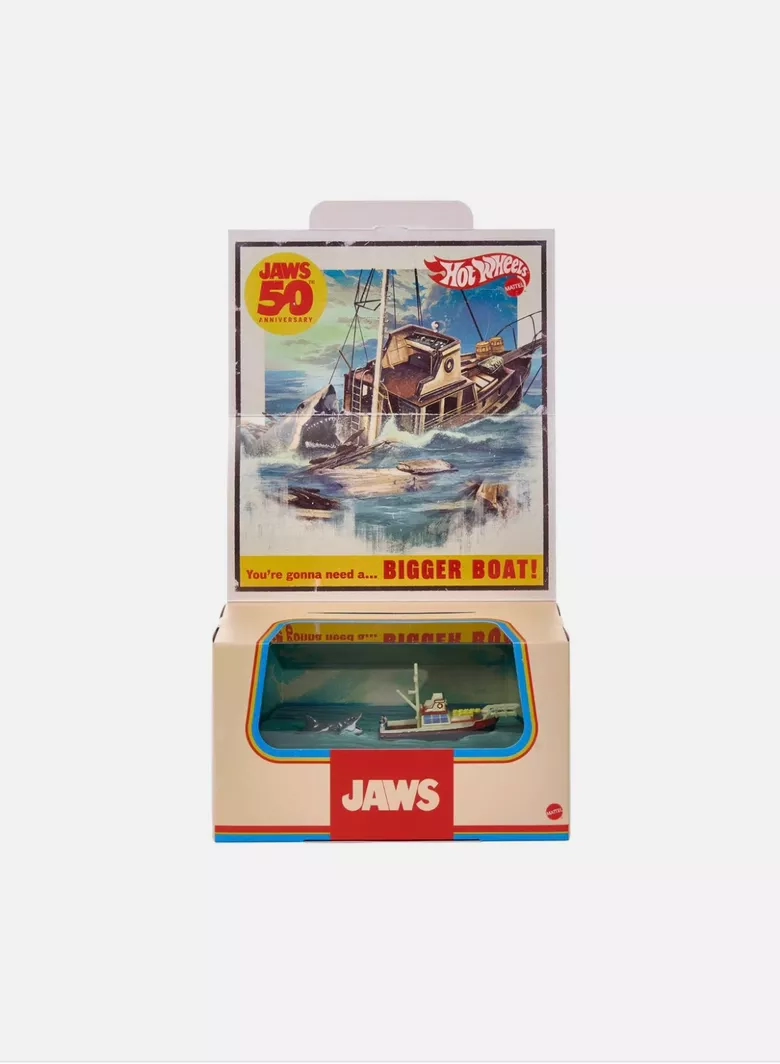 Hot Wheels Jaws 50th Anniversary "Bigger Boat" Collectible