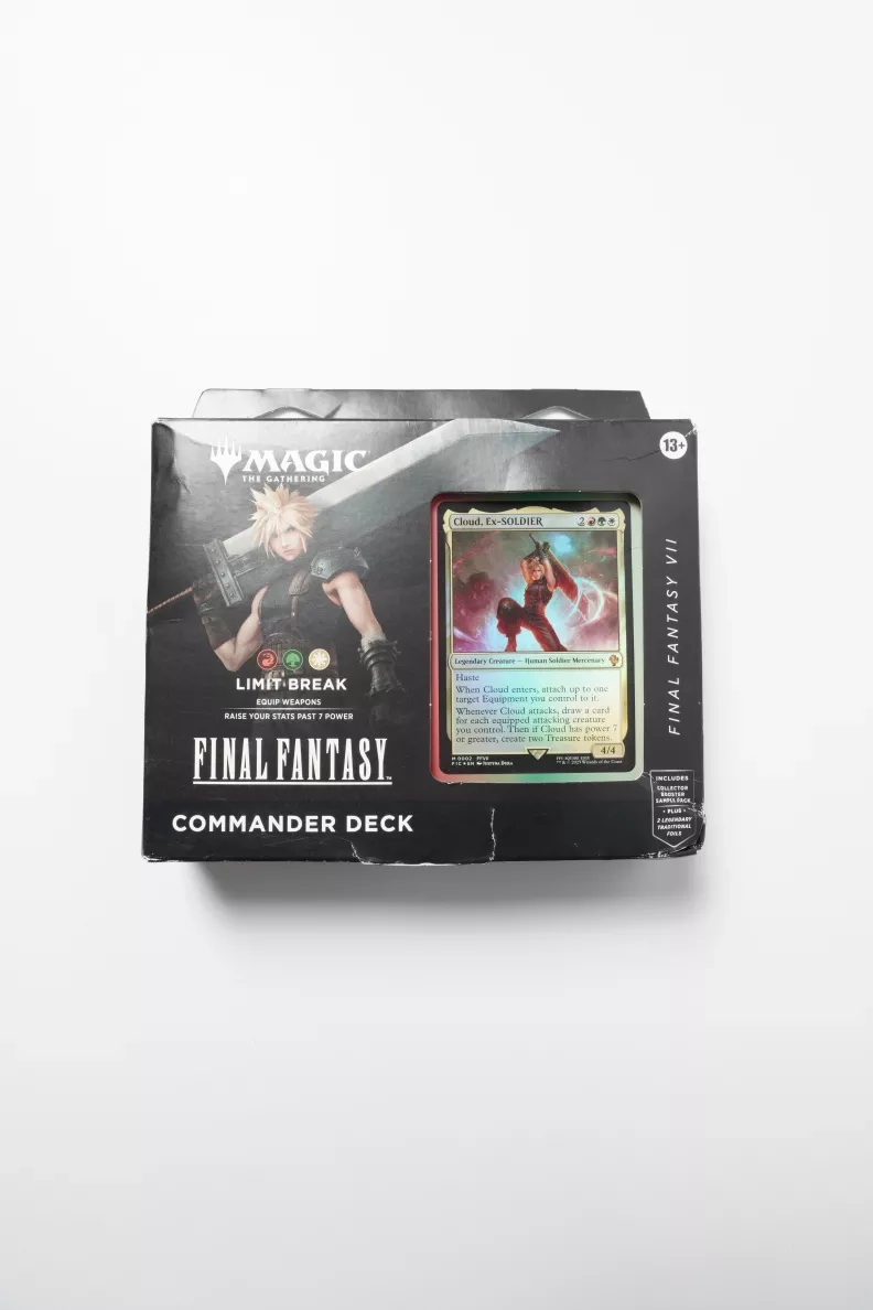 Magic The Gathering Final Fantasy VII Commander Deck