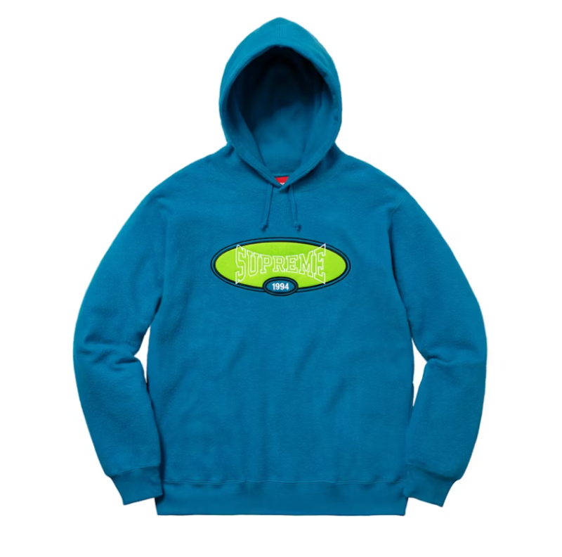 SZ L Supreme Fleece Hooded Sweatshirt
