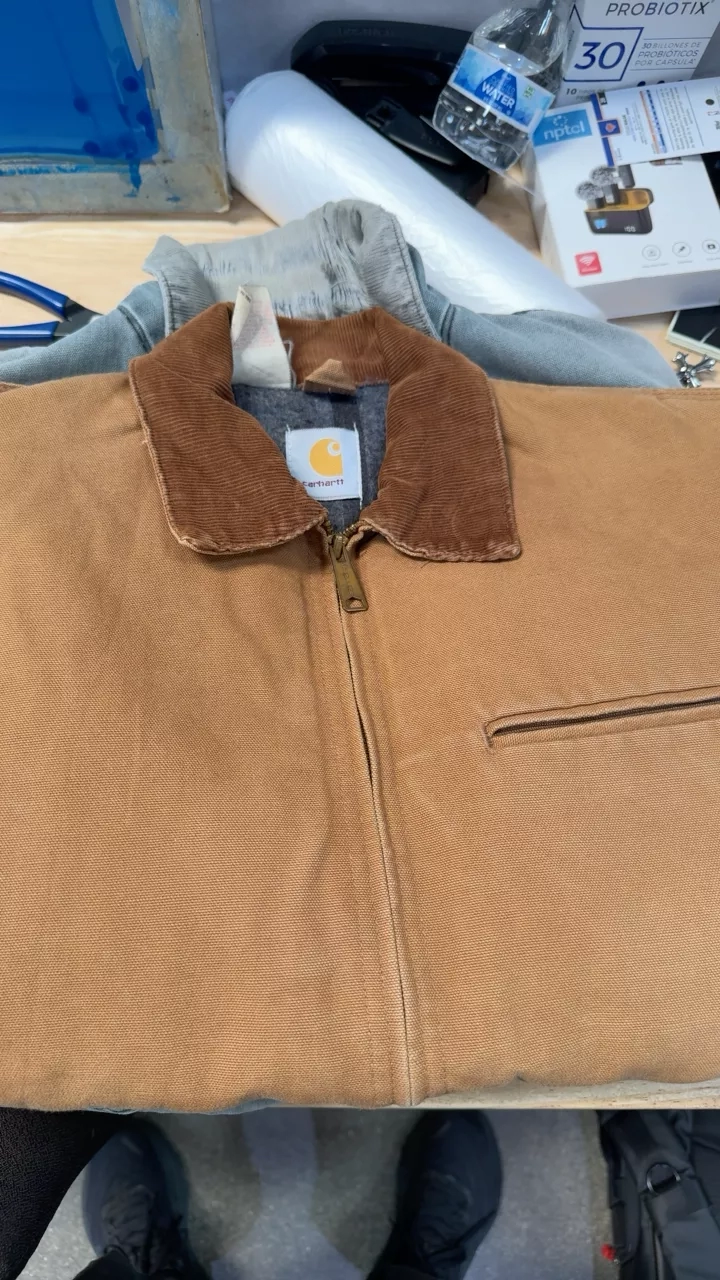 Carhartt Men's Washed Duck Insulated Chore Coat