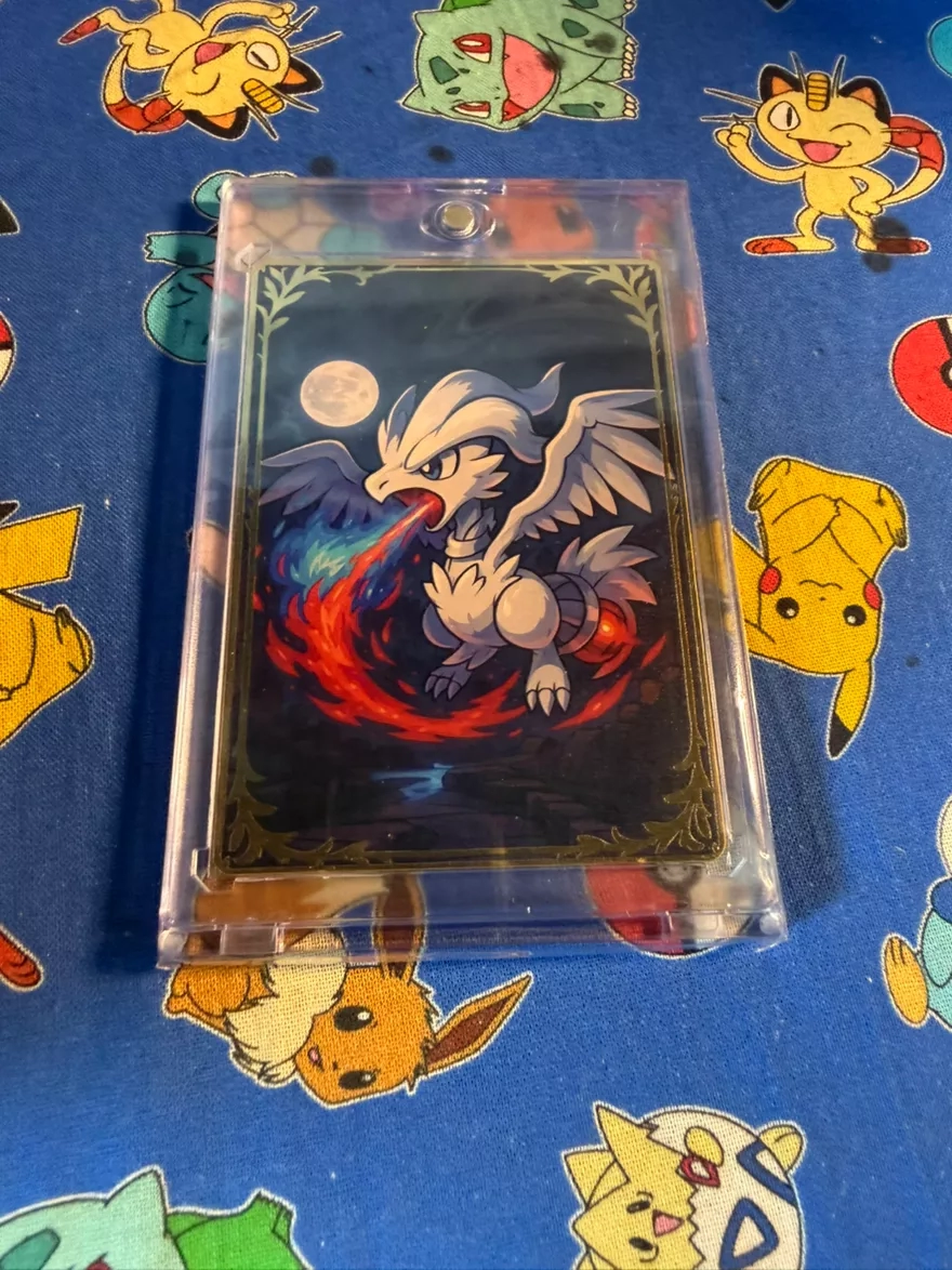 Mystery Metal pokemon slab non tcg