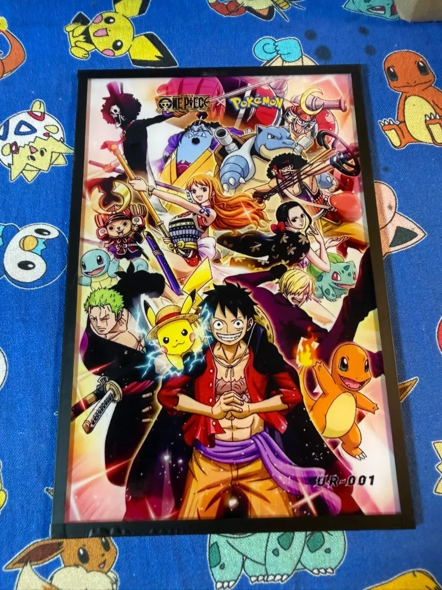 Mystery Epic Crossover: One Piece x Pokemon art board