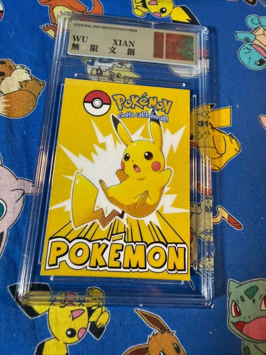 Mystery pokemon Hand drawn art slab