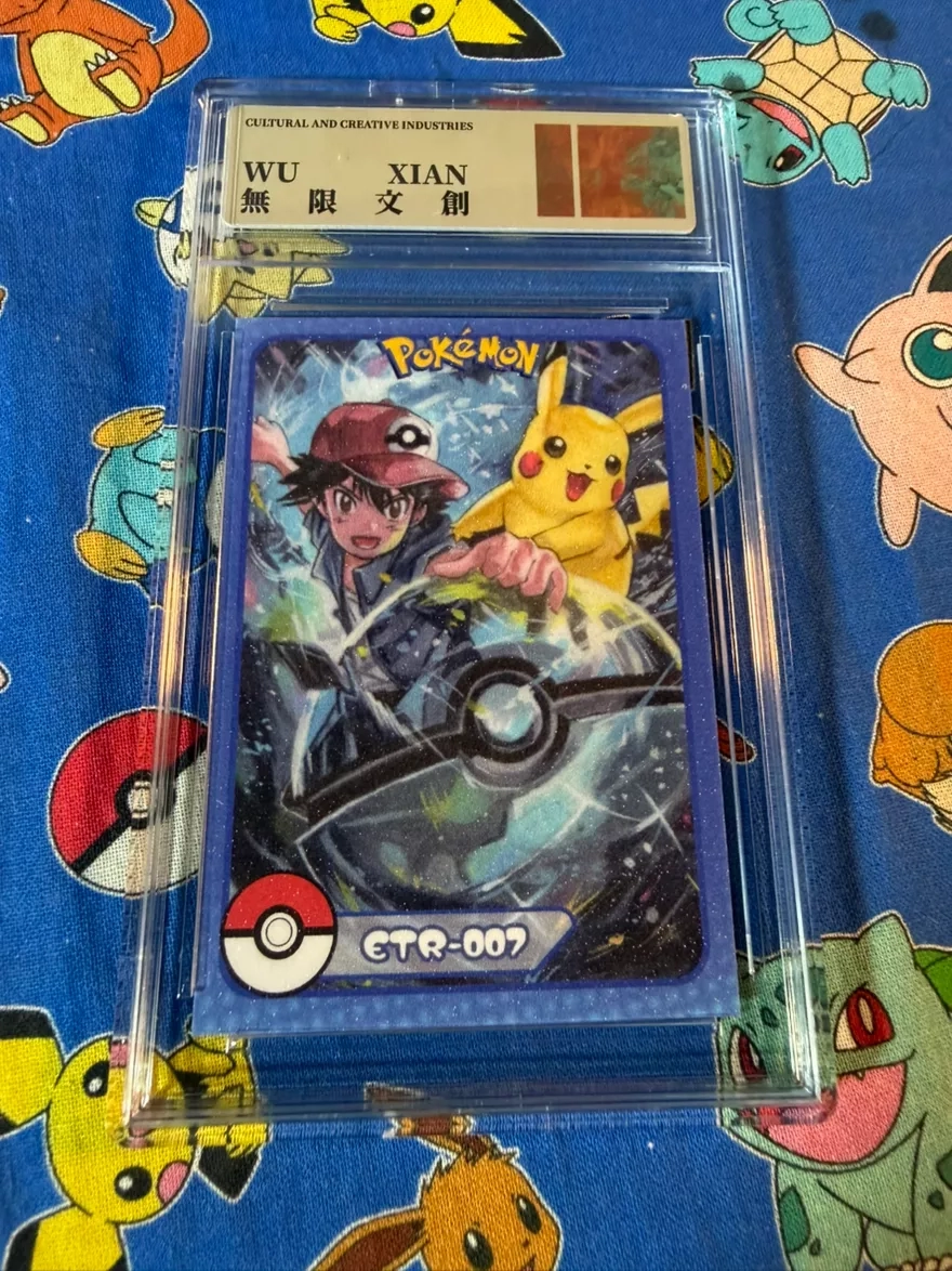 Mystery pokemon Hand drawn art slab