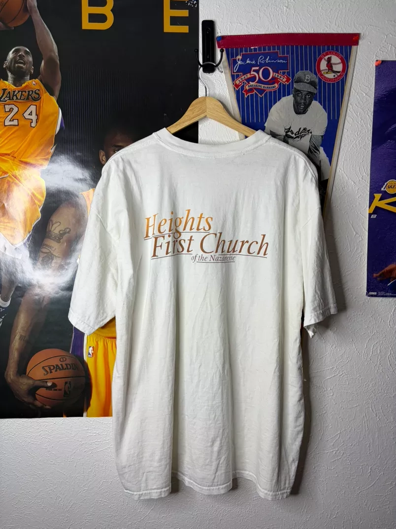 Vintage God Keeps His Promises Rainbow Graphic T-Shirt