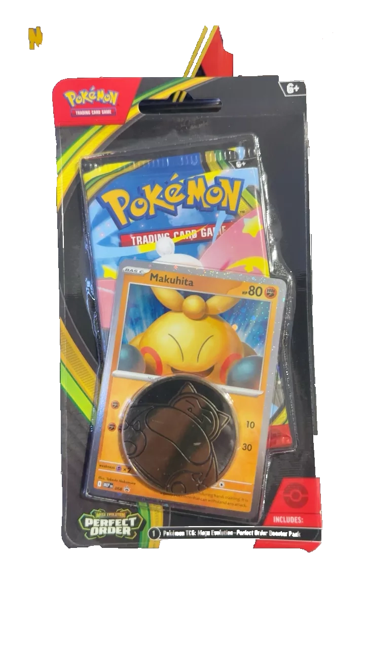 Pokemon TCG: Makuhita Mega Evolution Perfect Order Booster Pack