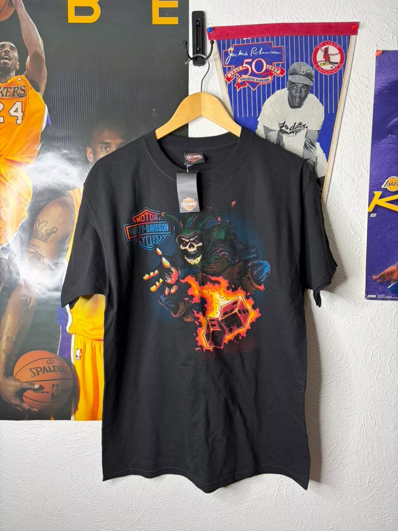 Harley-Davidson Joker Dice Flame T-Shirt
