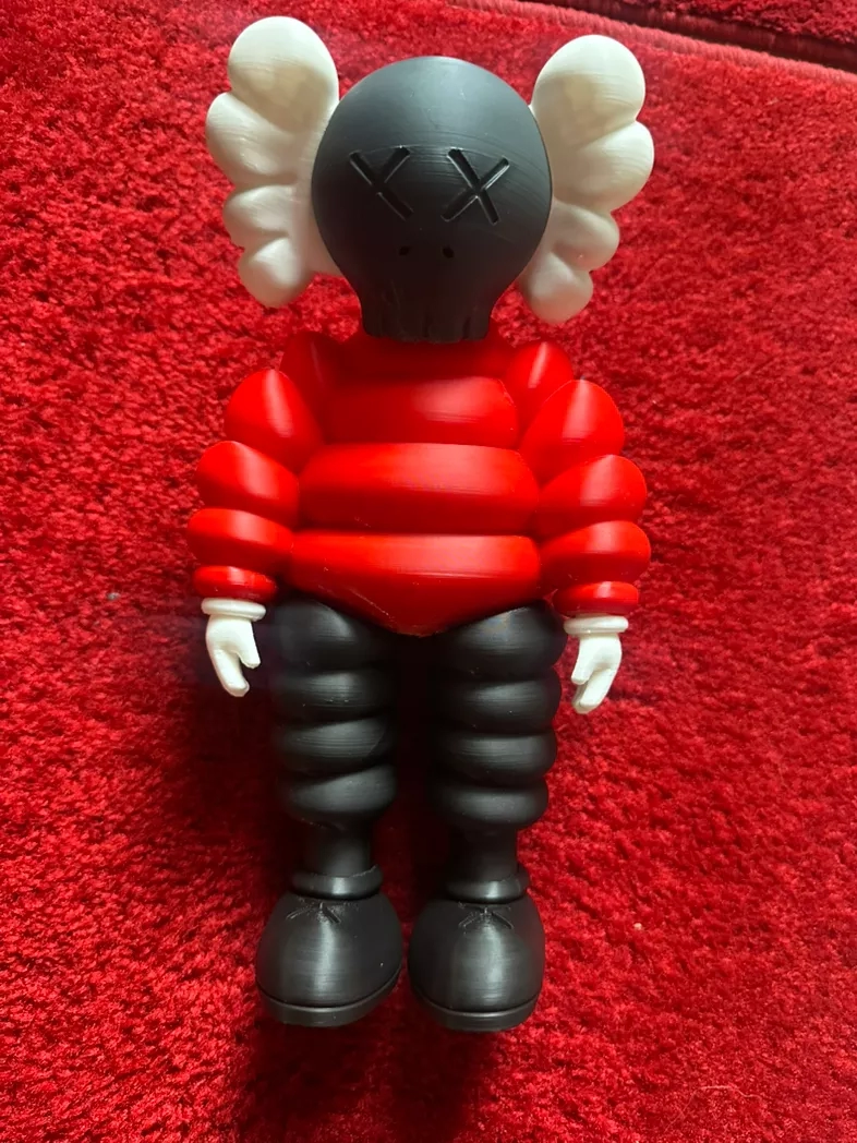 KAWS Companion Flayed Open Edition Figure - Red