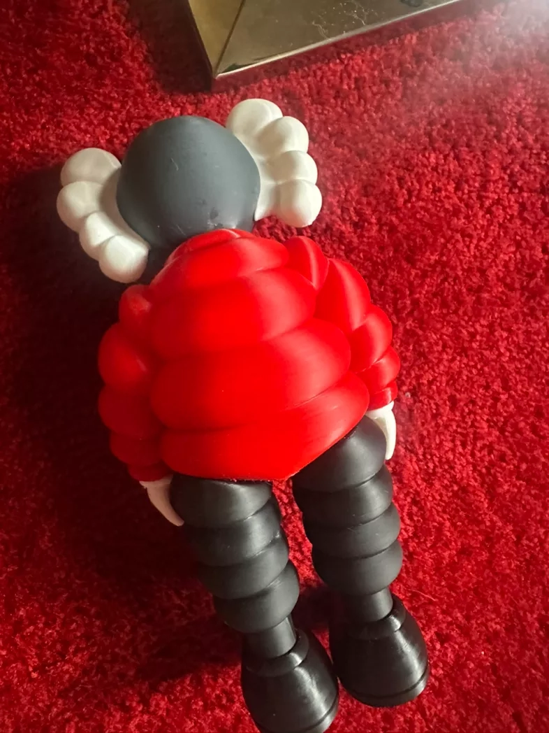 KAWS Companion Flayed Open Edition Figure - Red
