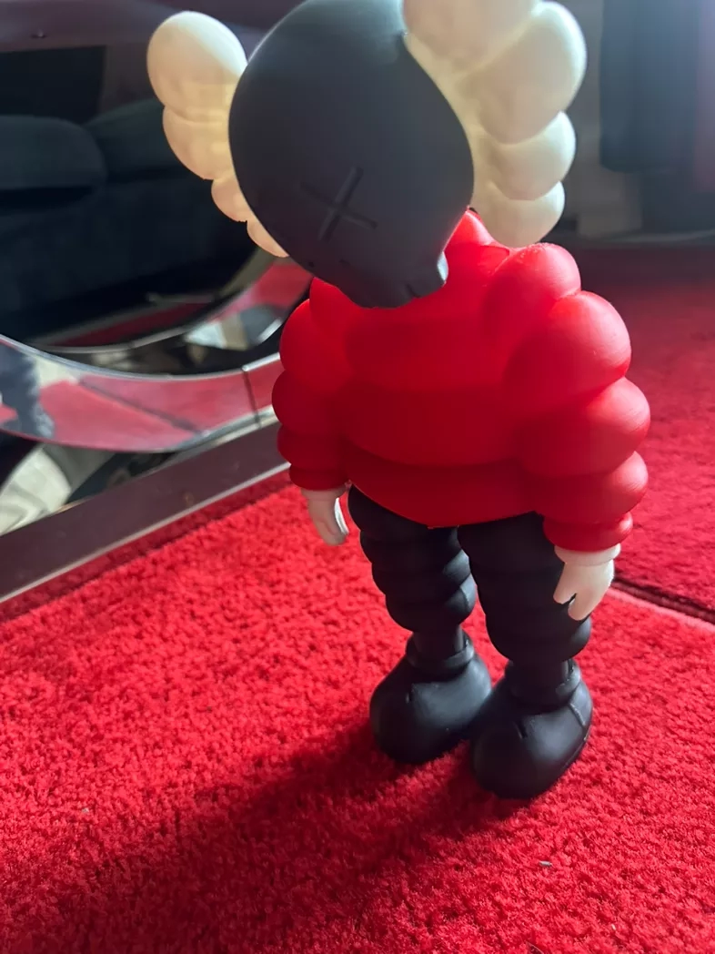 KAWS Companion Flayed Open Edition Figure - Red