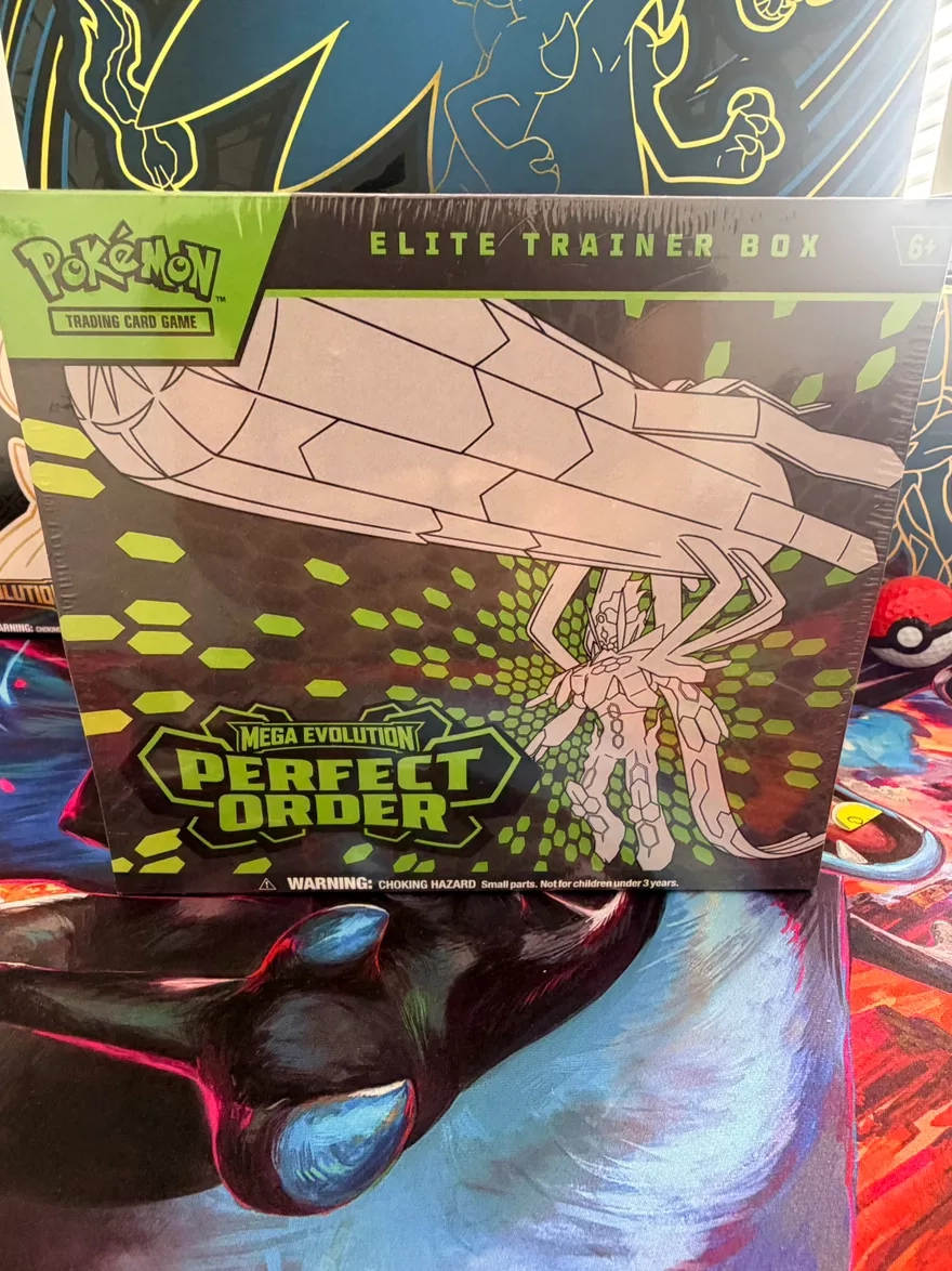Pokemon Trading Card Game Mega Evolution Perfect Order Elite Trainer Box