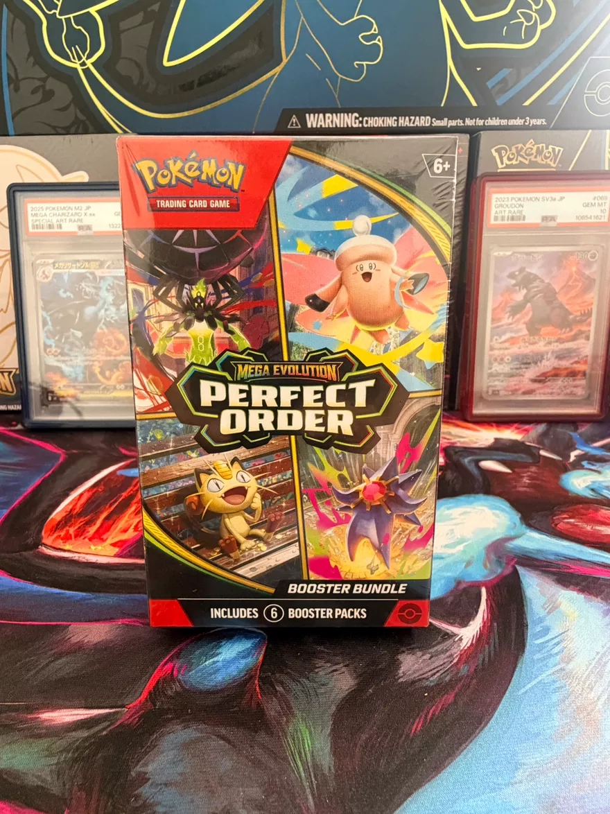 Pokemon Mega Evolution Perfect Order Booster Bundle