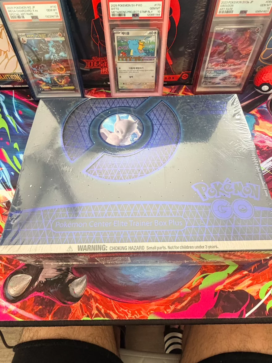 Pokemon GO PKC Elite Trainer Box Plus Mewtwo Edition